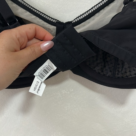 NWT Wonderbra Women's black perfect shape t-shirt bra Unlined 36DD - Picture 7 of 7